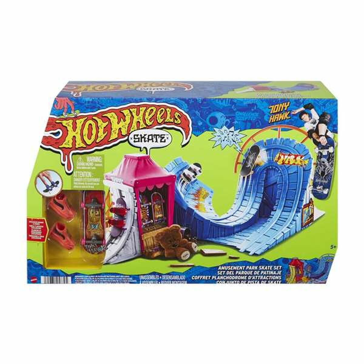 Мини-трасса Hot Wheels SKATEPARK ATTRACTIONS-2