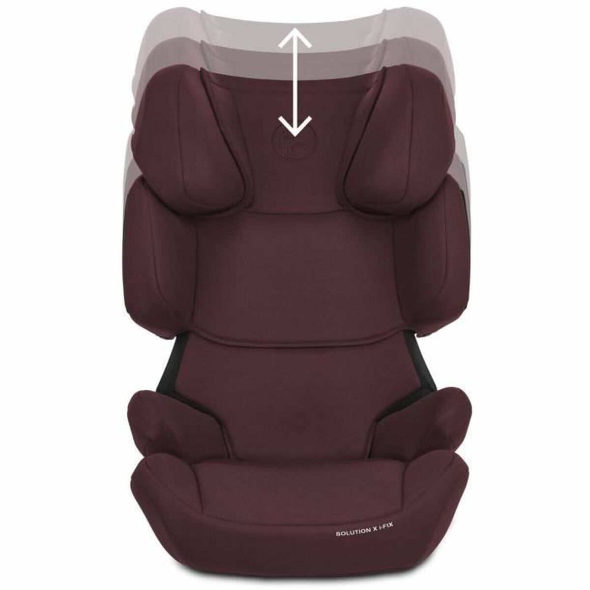 Автокресло Cybex Solution X i-Fix Rumba Красный ISOFIX Темно-красный-4