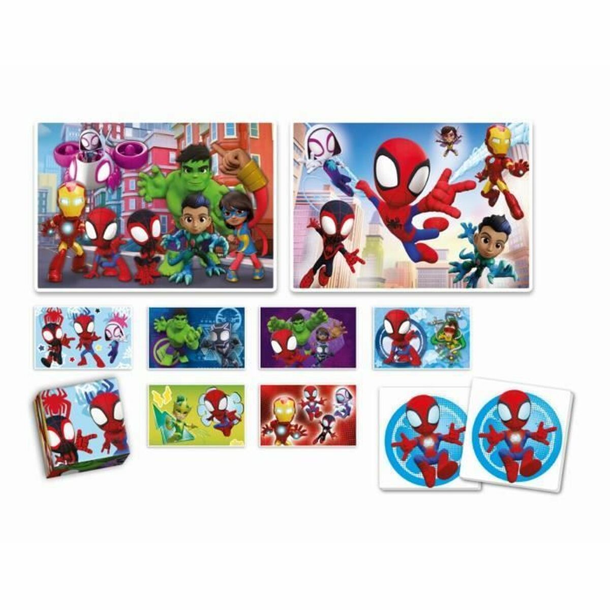 Образовательный набор Clementoni Coffret Spidey 4 en 1 (FR)-2