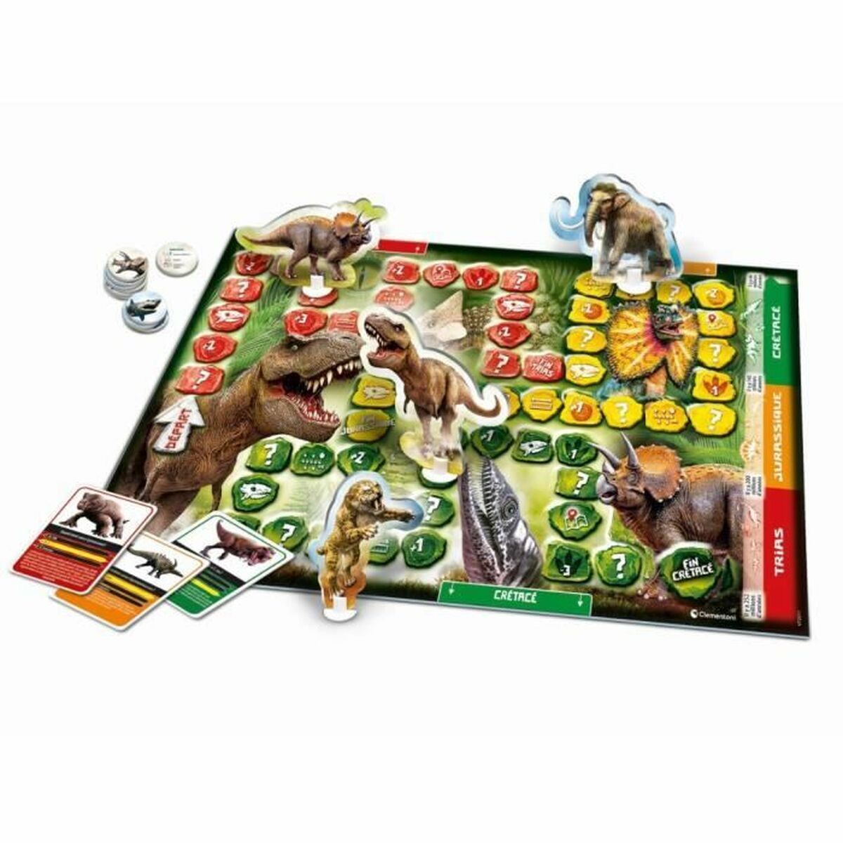 Образовательный набор Clementoni Dinosaures et préhistoire (FR)-5