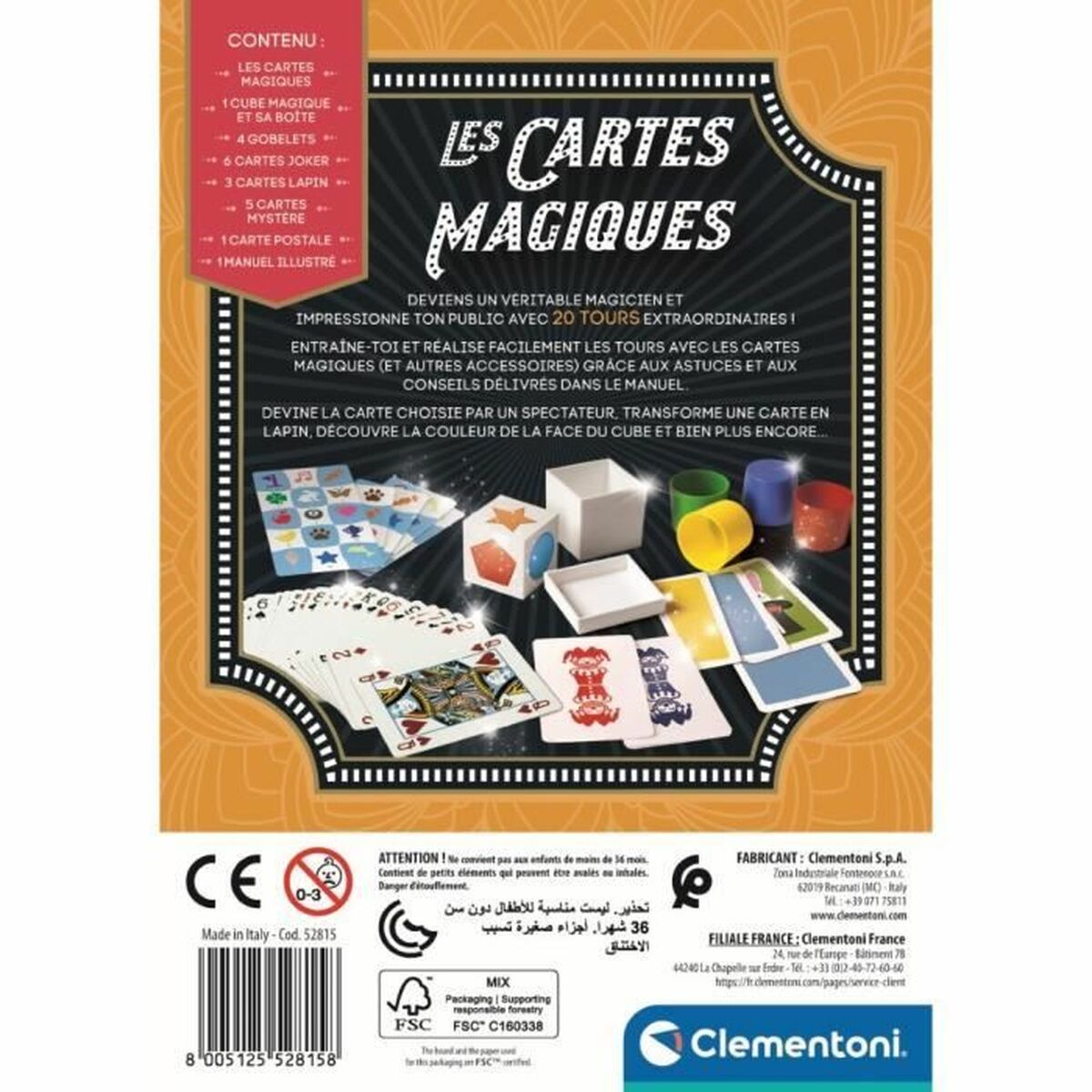 Игра в магию Clementoni Boître de magie (FR)-5