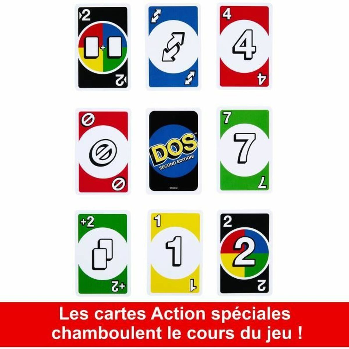 Эротические карты Mattel UNO DOS (FR)-2