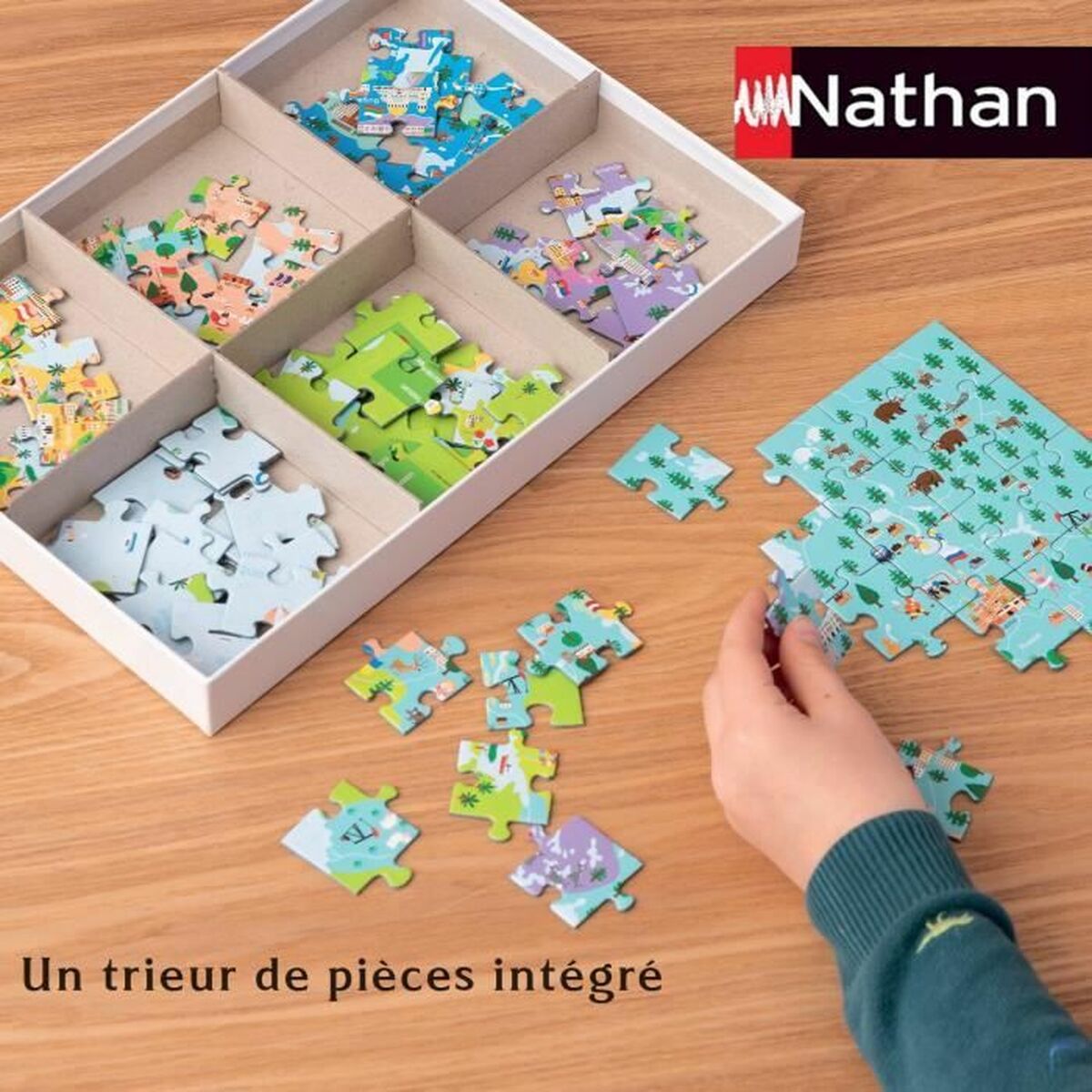 Головоломка Nathan Nathan Mortel Anniversaire Mortelle Adèle 150 Предметы-4