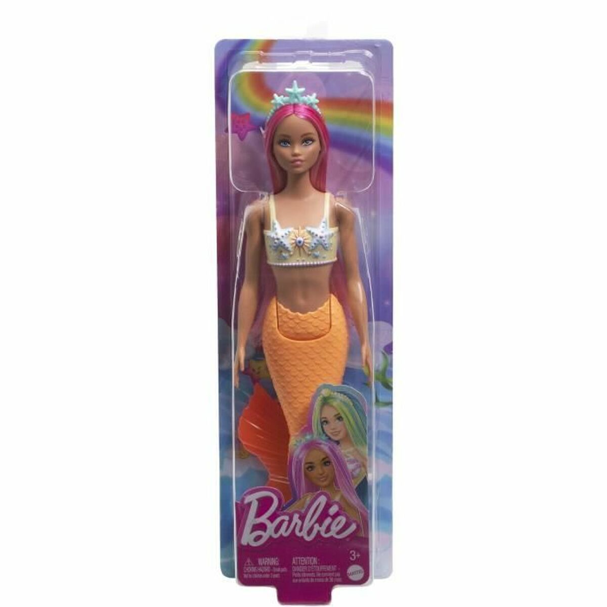 Кукла Barbie Sirene Rose-5