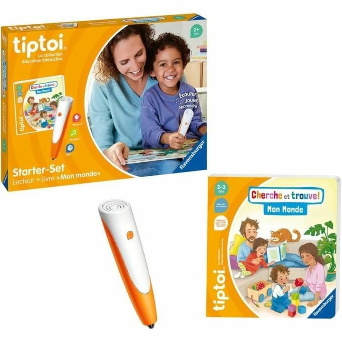 Образовательный набор Ravensburger tiptoi® Starter Mon Monde 4005556001743 (FR)-6