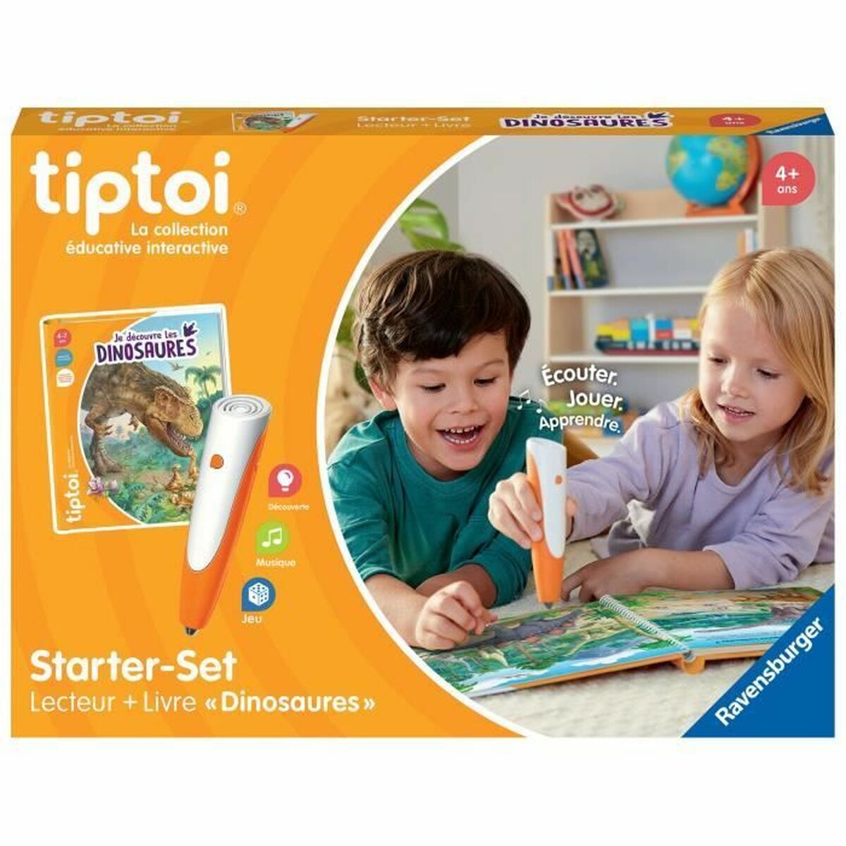 Образовательный набор Ravensburger tiptoi® Starter Dino-4005556001750 (FR)-2