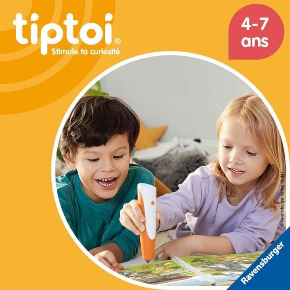 Образовательный набор Ravensburger tiptoi® Starter Dino-4005556001750 (FR)-4