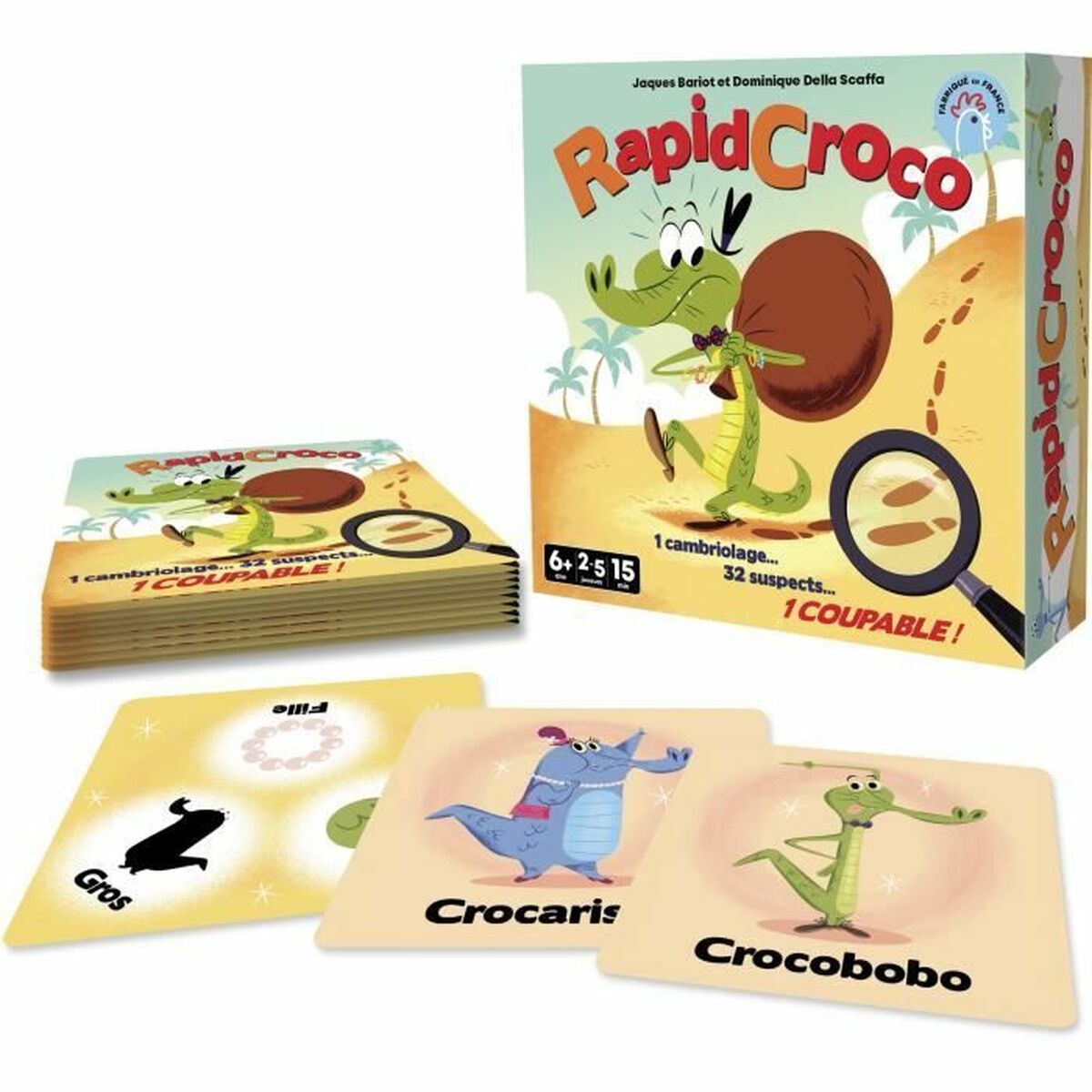 Настольная игра Asmodee RapidCroco (FR)-3