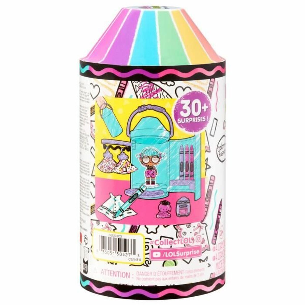Кукла LOL Surprise! Loves CRAYOLA Color Me Studio-3