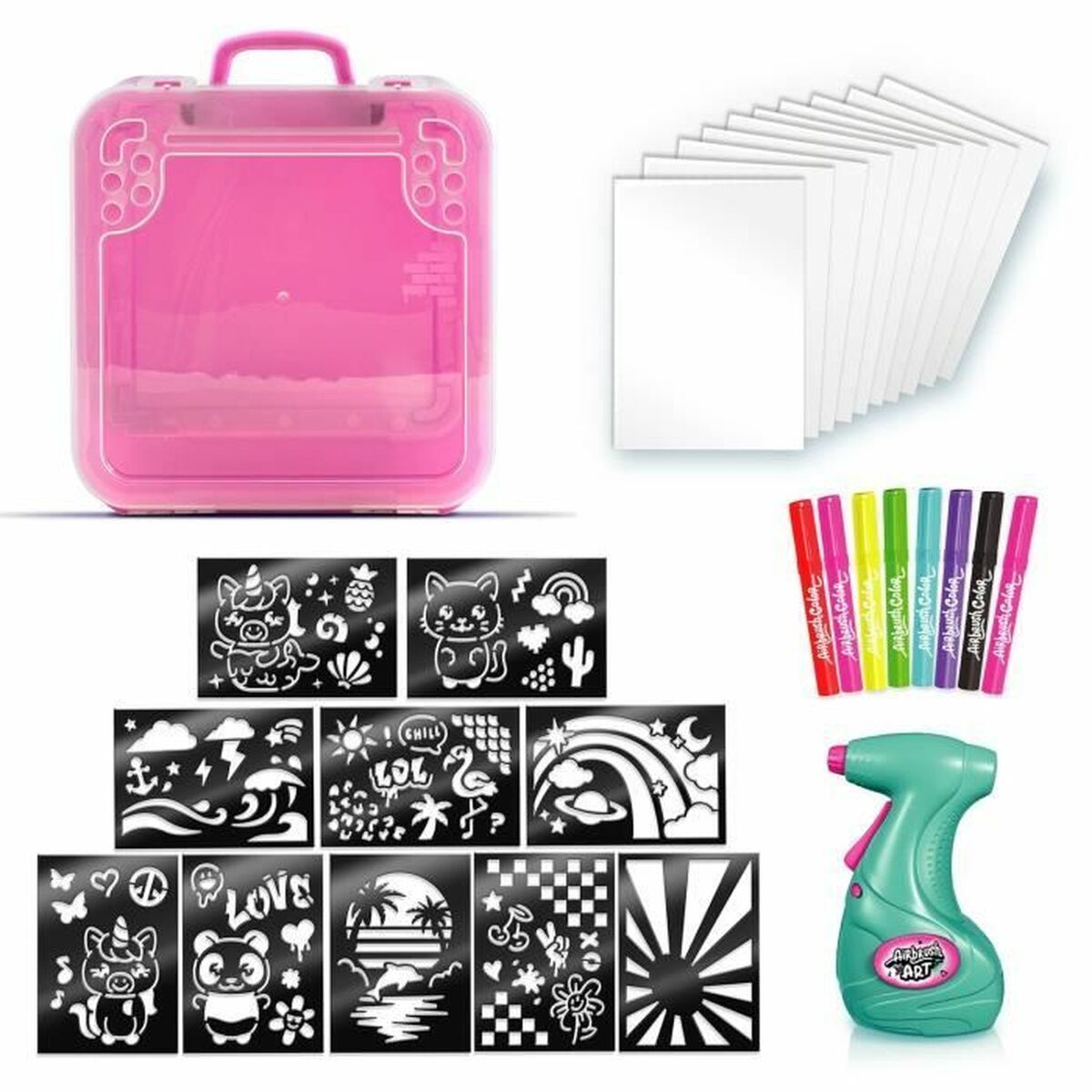 Ремесленный комплект Canal Toys Airbrush Art Белый Пластик-3
