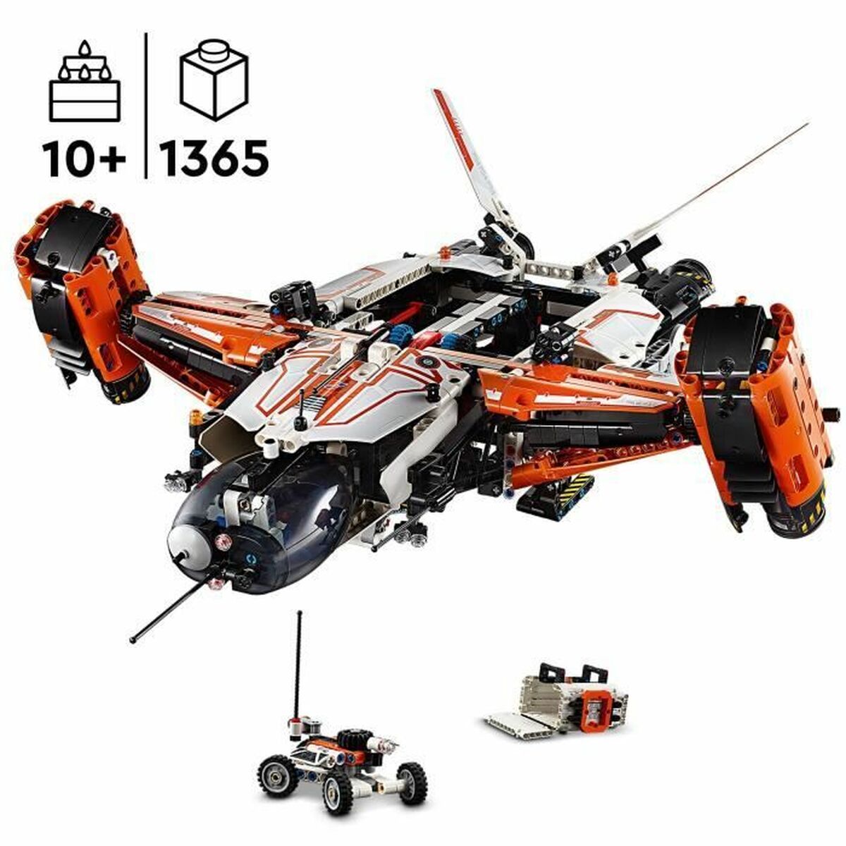 Строительный набор Lego Technic 42181 VTOL LT81 Cargo Spaceship Разноцветный-2