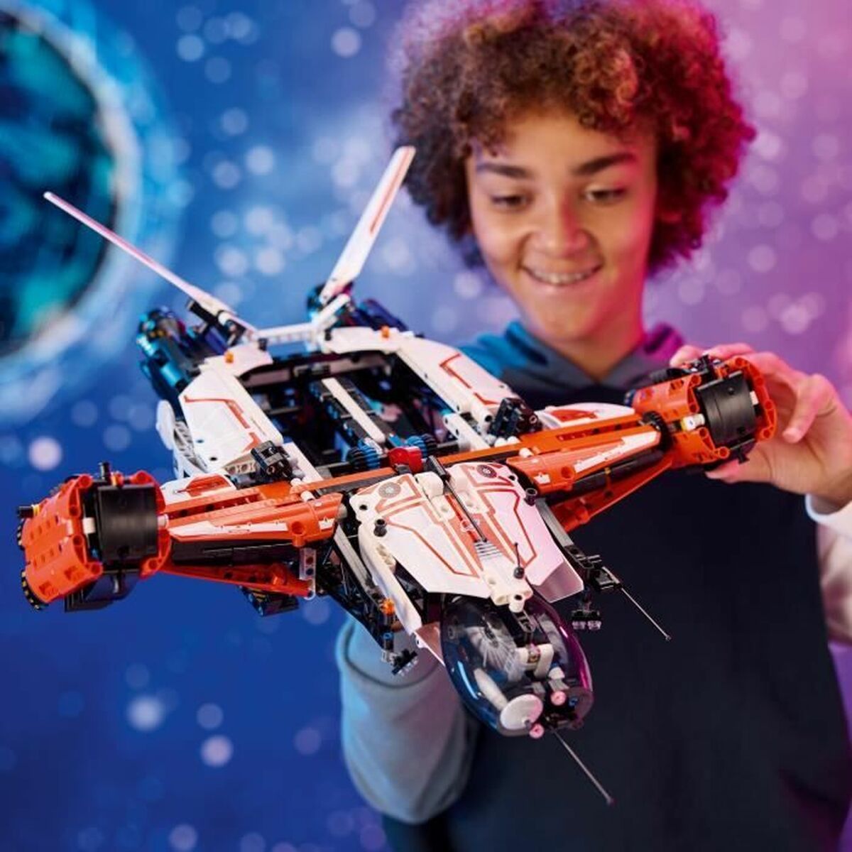 Строительный набор Lego Technic 42181 VTOL LT81 Cargo Spaceship Разноцветный-5