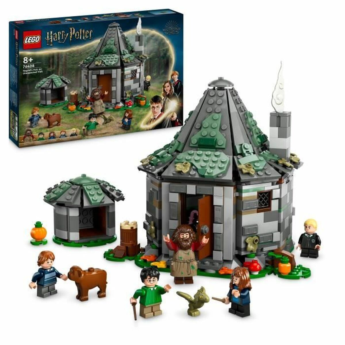 Строительный набор Lego Harry Potter 76428 Hagrid's Cabin: An Unexpected Visit Разноцветный-2