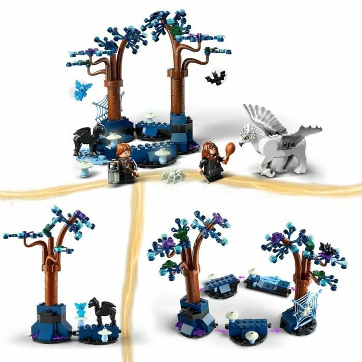 Строительный набор Lego Harry Potter 76432 The Forbidden Forest: Magical Creatures-3