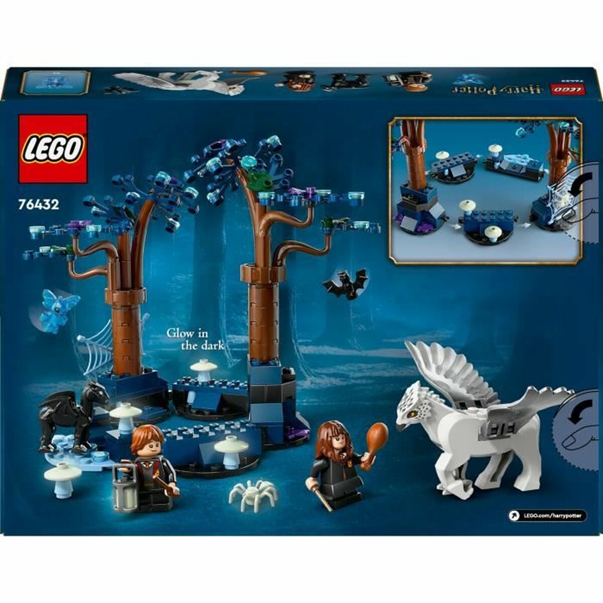 Строительный набор Lego Harry Potter 76432 The Forbidden Forest: Magical Creatures-6