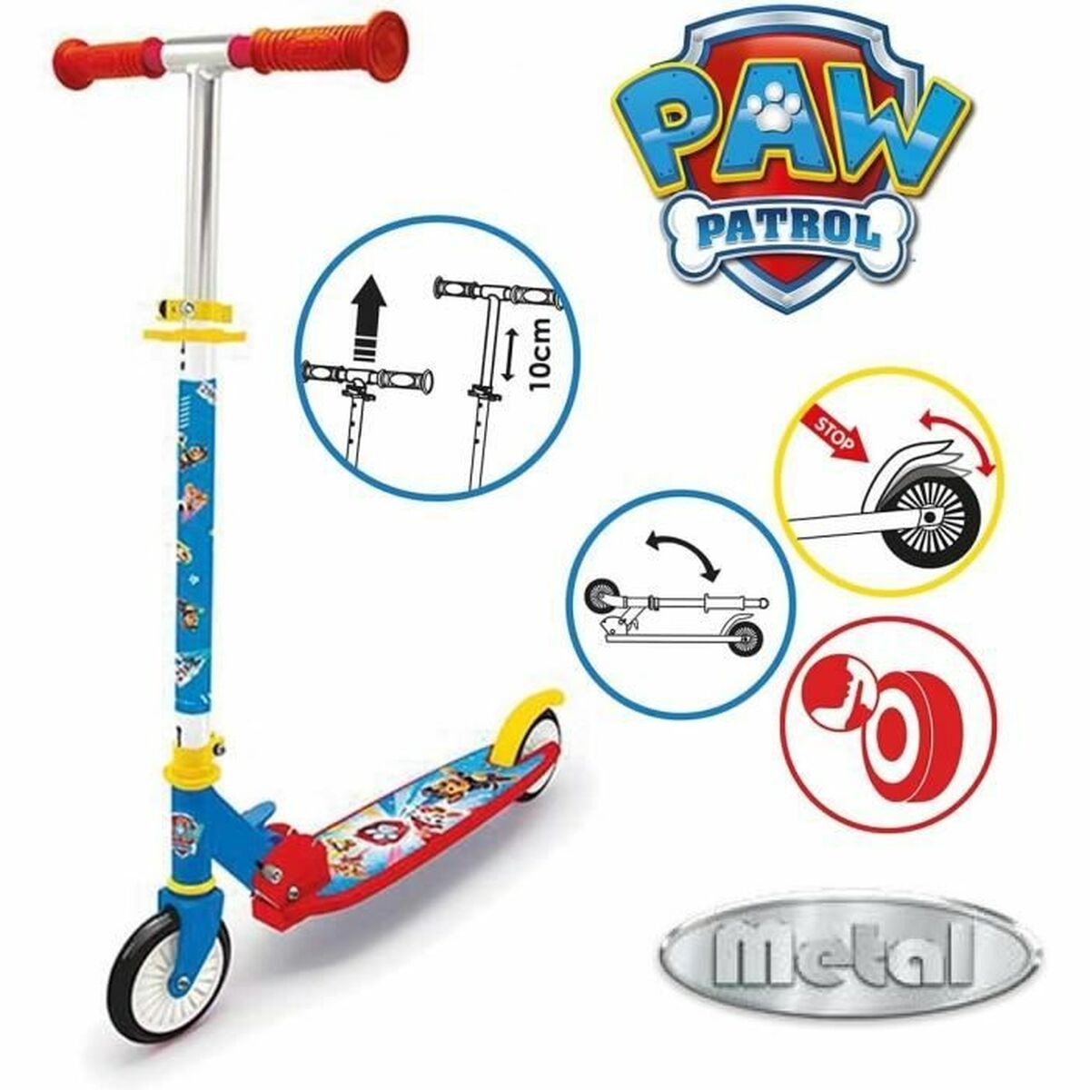 Скейт Smoby Paw Patrol-2