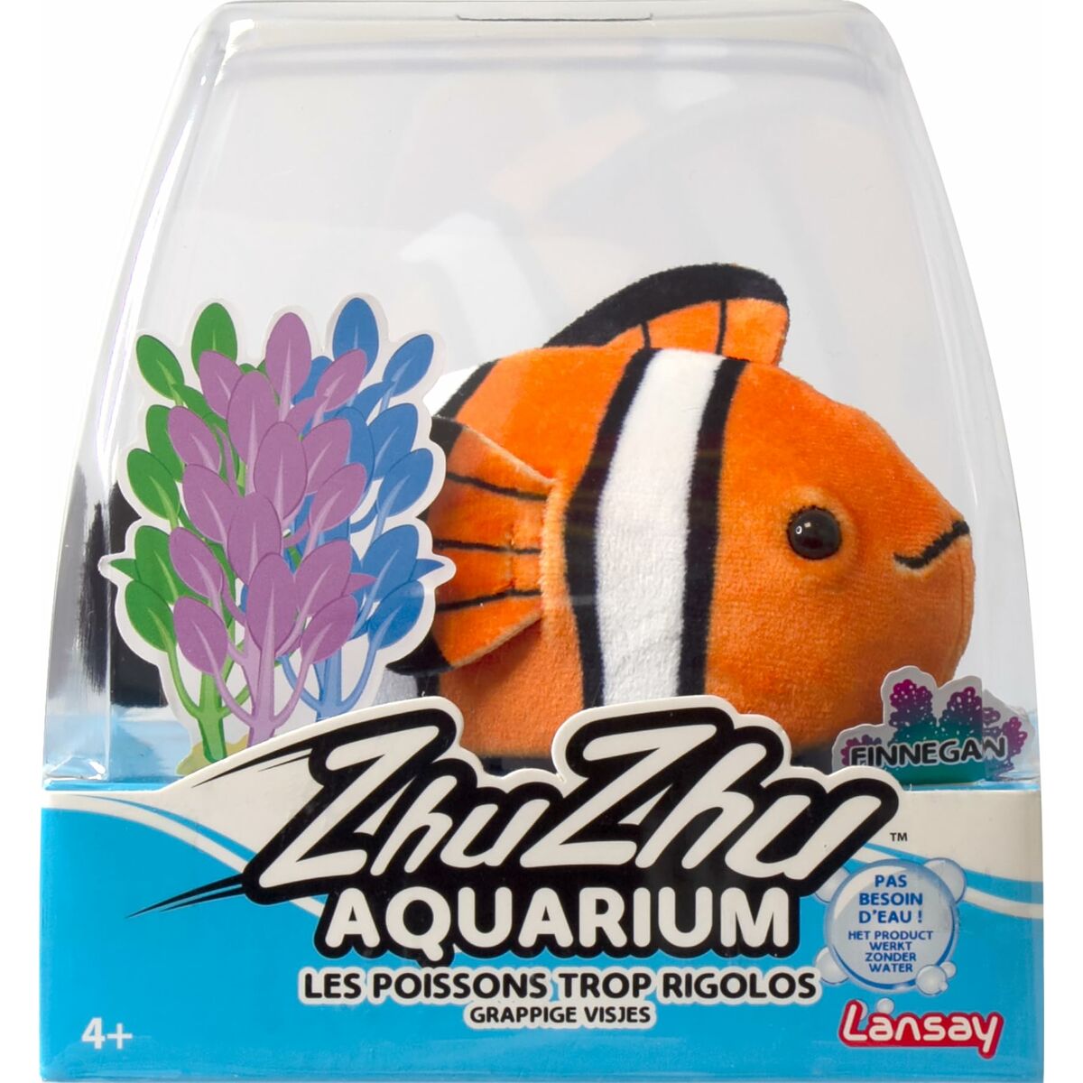 Игрушки Lansay Zhu Zhu Aquarium Moon Le Poisson Clown-3