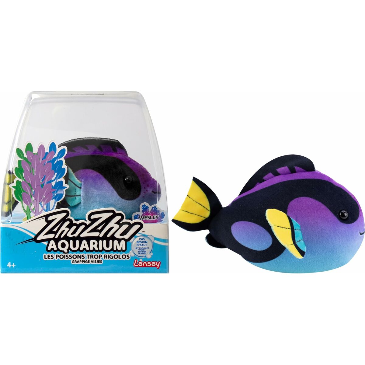 Игрушки Lansay Zhu Zhu Aquarium : Merlin le poisson chirurgien-2
