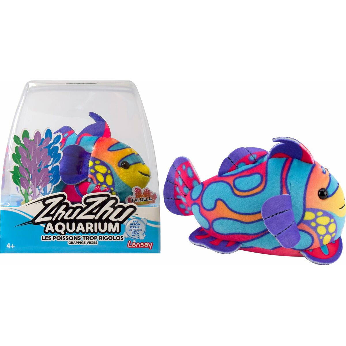 Игрушки Lansay Zhu Zhu Aquarium : Sébastien le poisson-mandarin-2