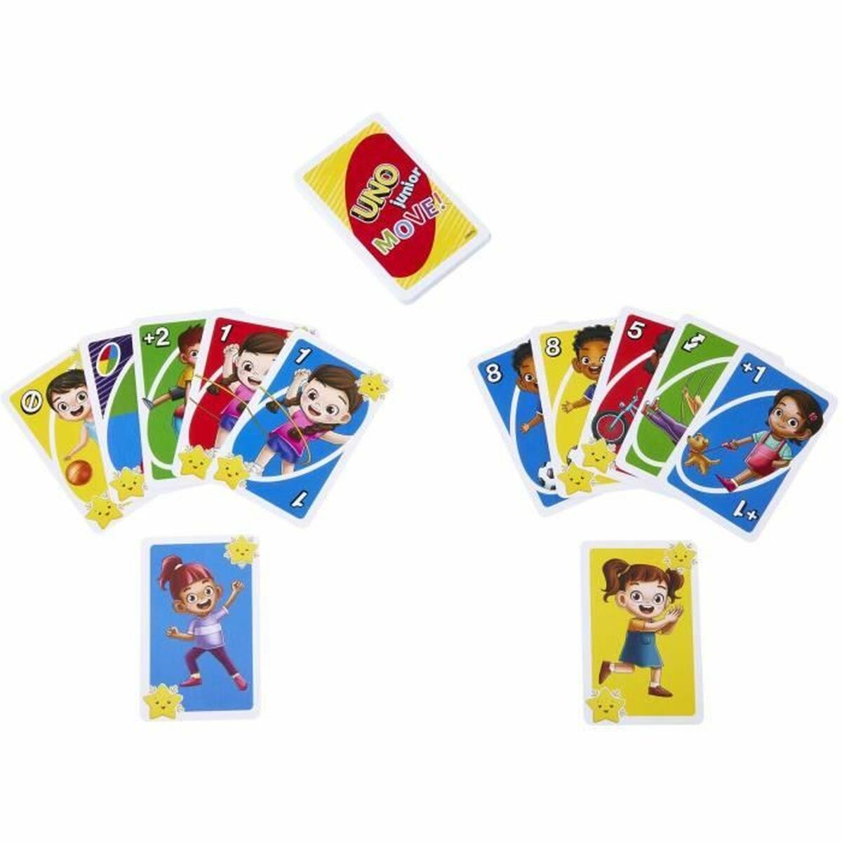 Настольная игра Mattel Uno Junior Move!-2