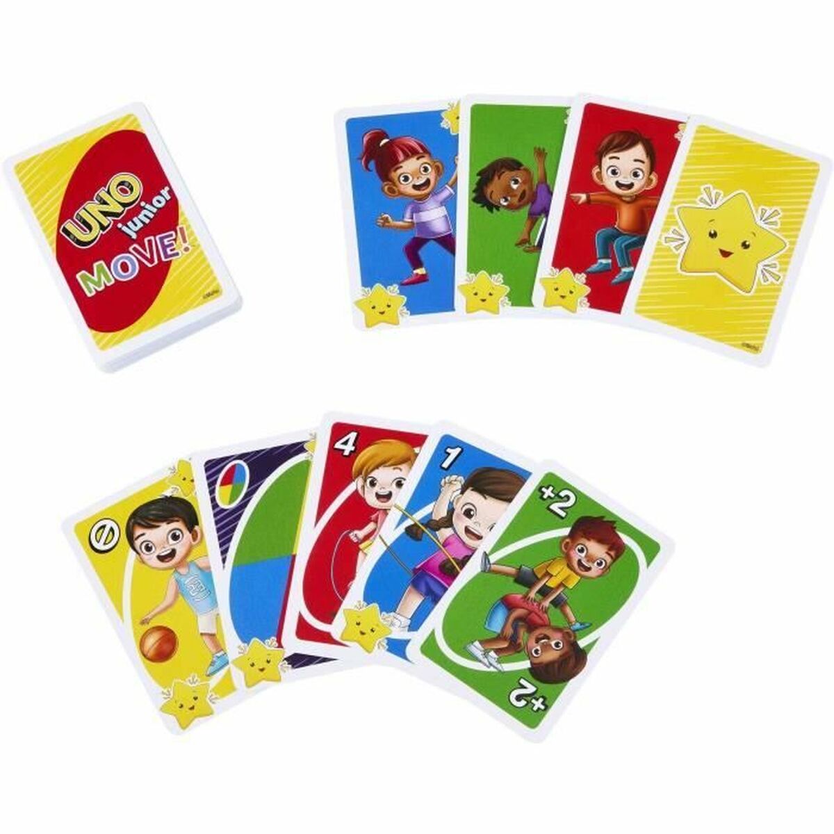 Настольная игра Mattel Uno Junior Move!-3
