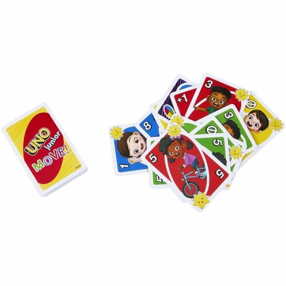 Настольная игра Mattel Uno Junior Move!-4