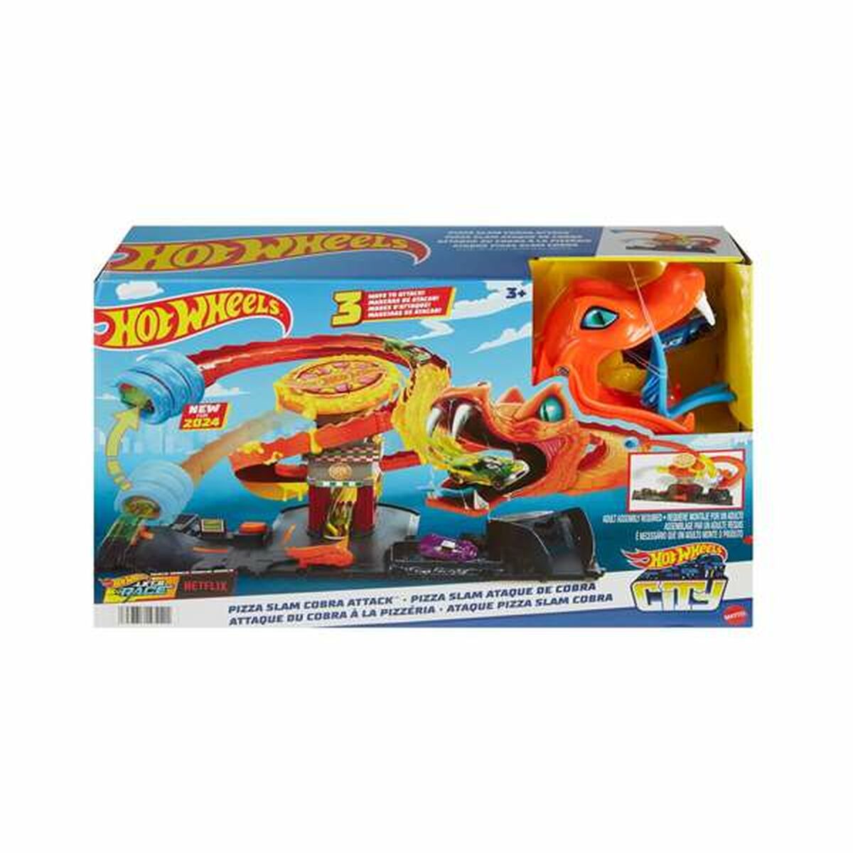Гоночная трасса Hot Wheels ATTAQUE DU COBRA-5