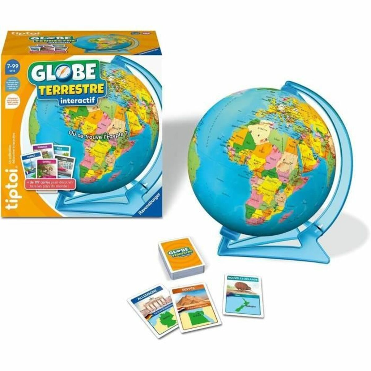 Интерактивный глобус Ravensburger (FR) Пластик-2