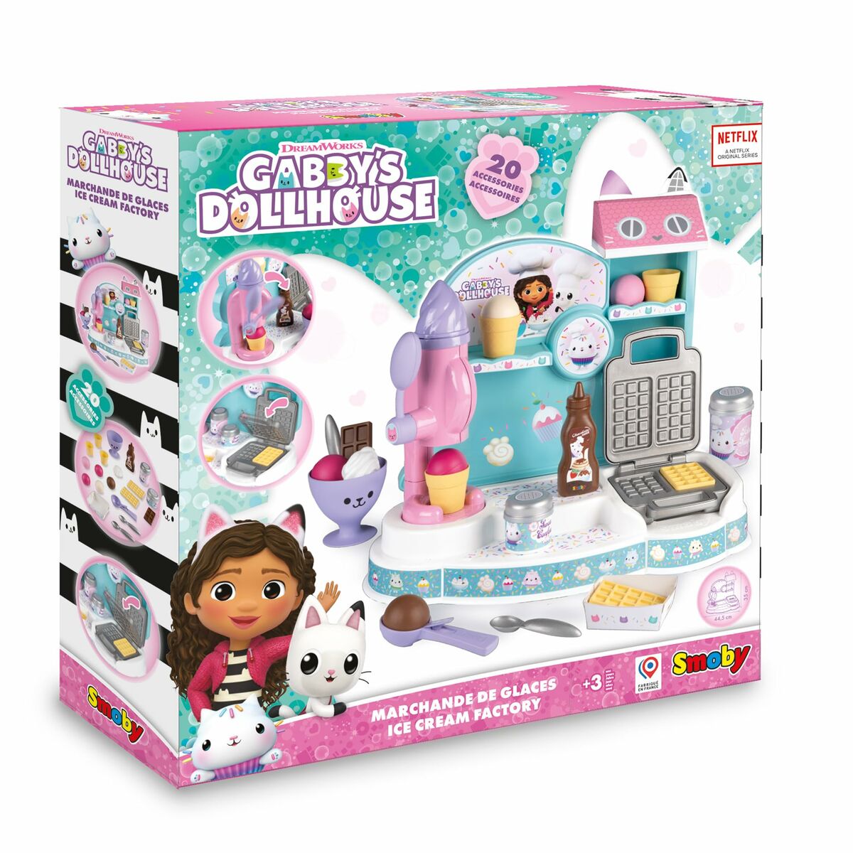 Playset Smoby Gabby´s Dollhouse Kitchen-4