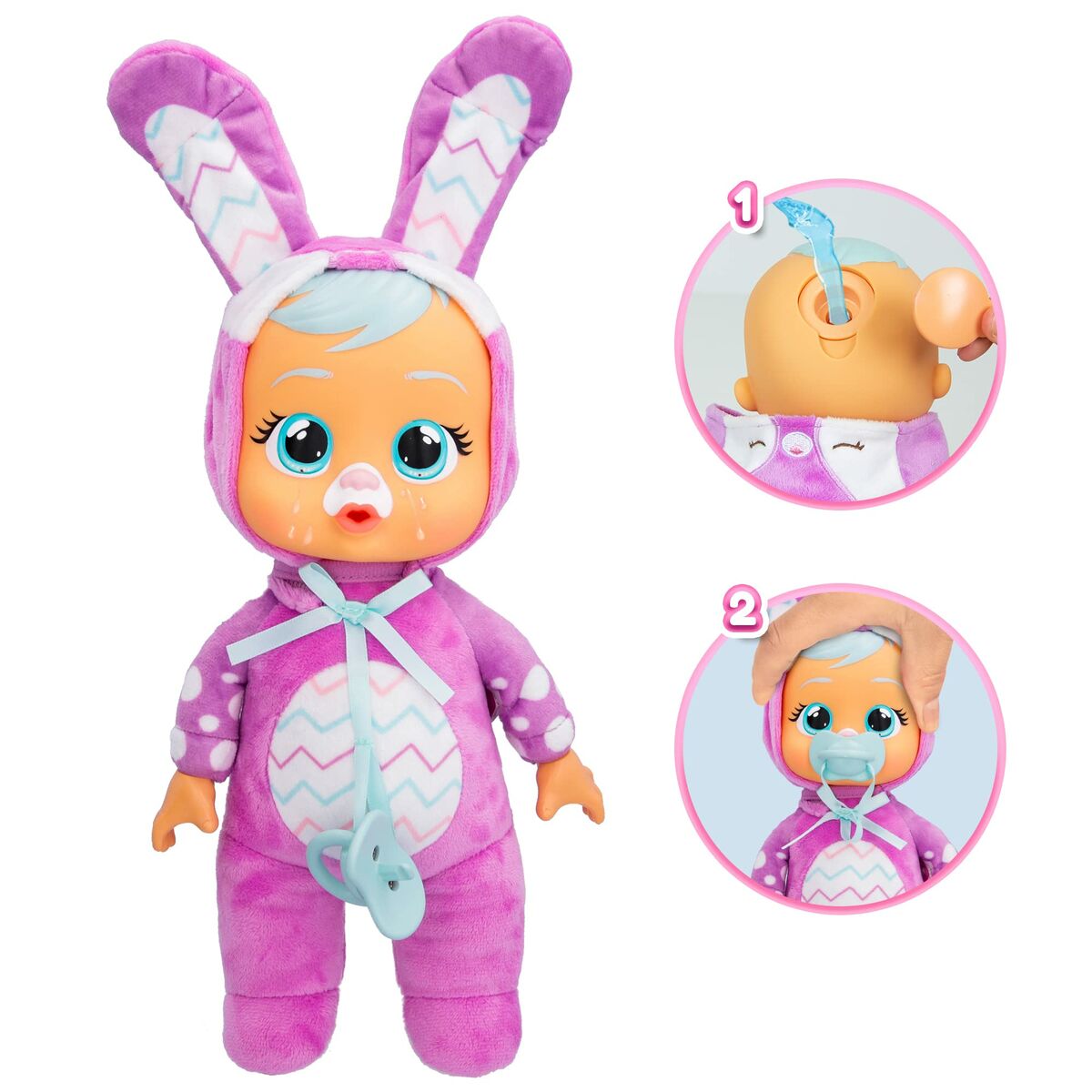 Пупс IMC Toys Cry Babies Tiny Lapin de Pâques Lily-2