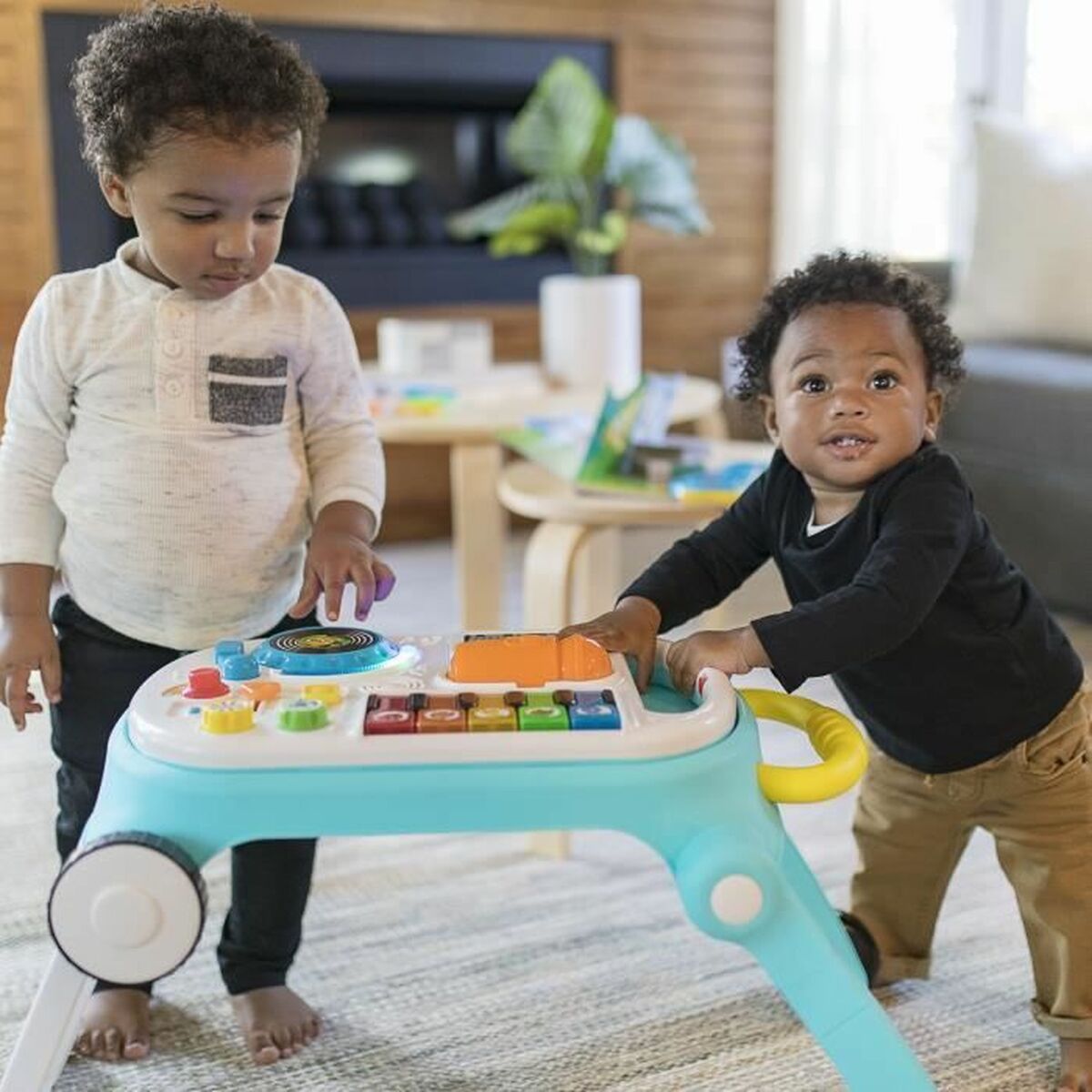 Ходунки на колесах Baby Einstein Синий Детский-3