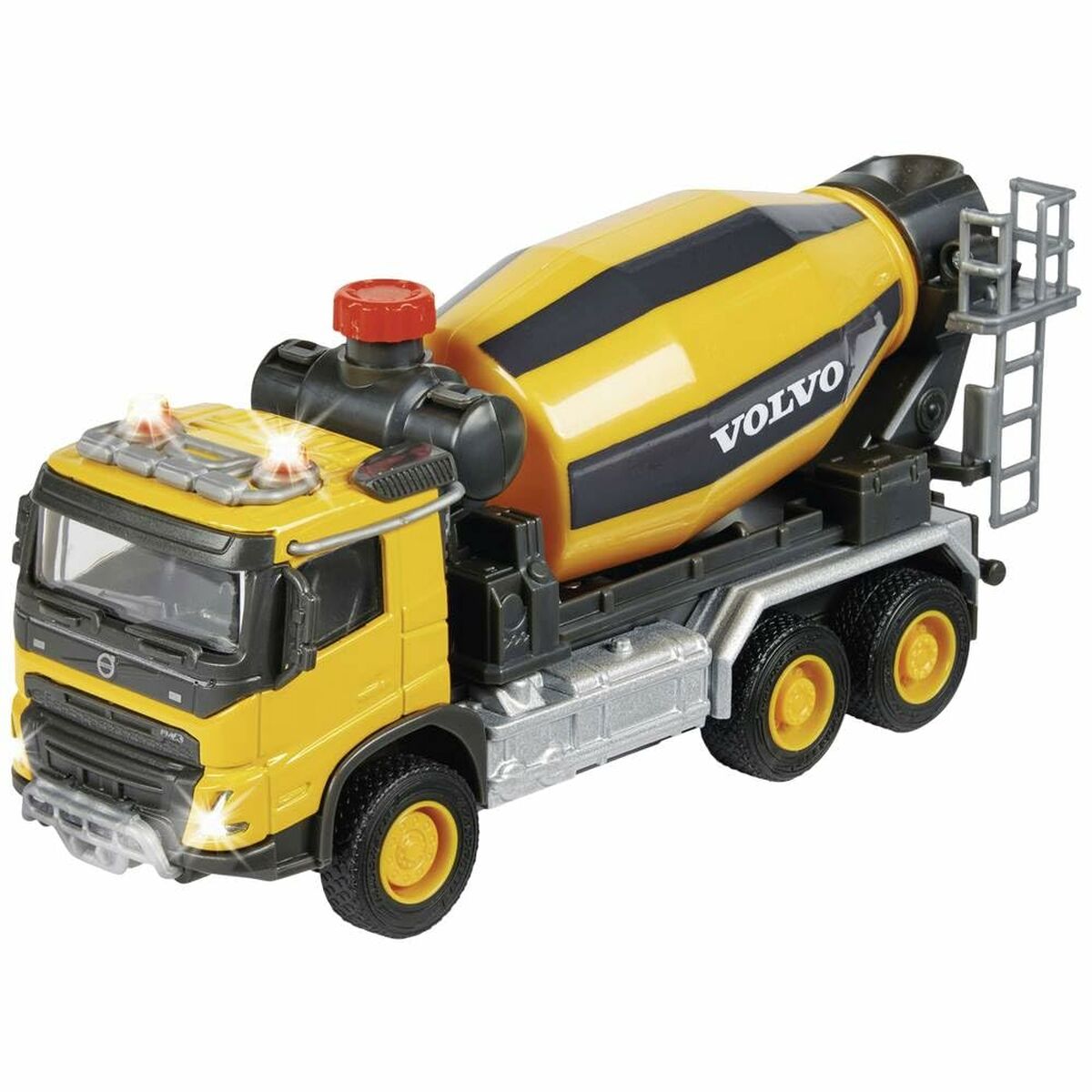 Concrete mixer Majorette Yellow-3