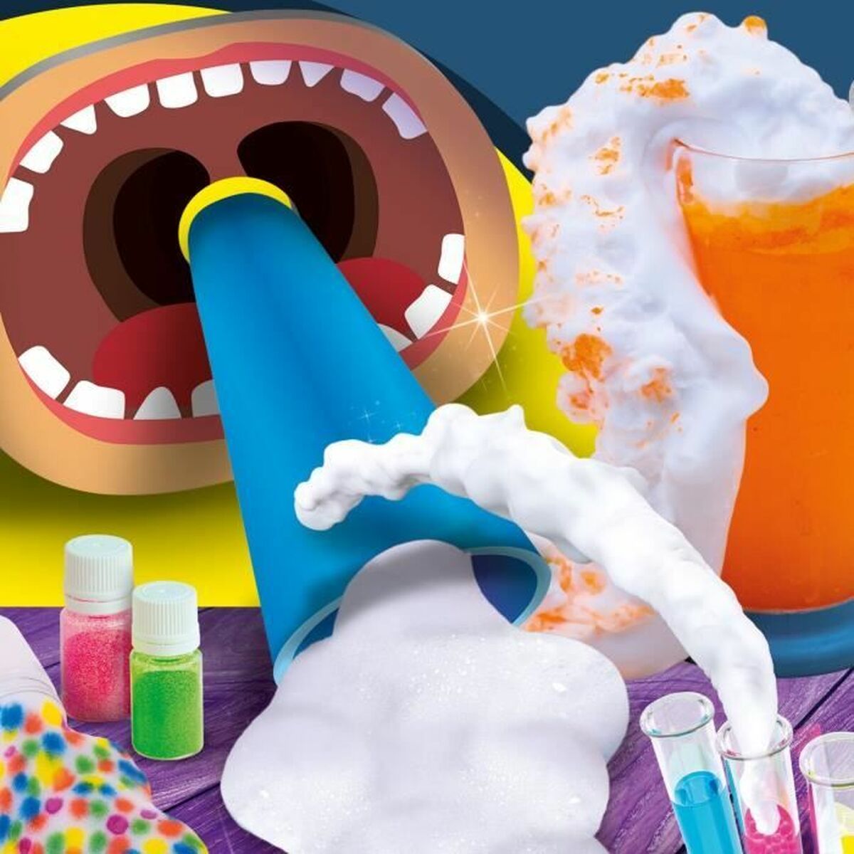Научная игра Lisciani Giochi Laboratory of surprising foams (FR)-4