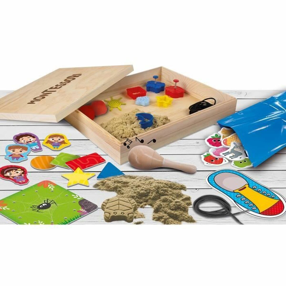 Образовательный набор Lisciani Giochi Montessori Box (FR)-2