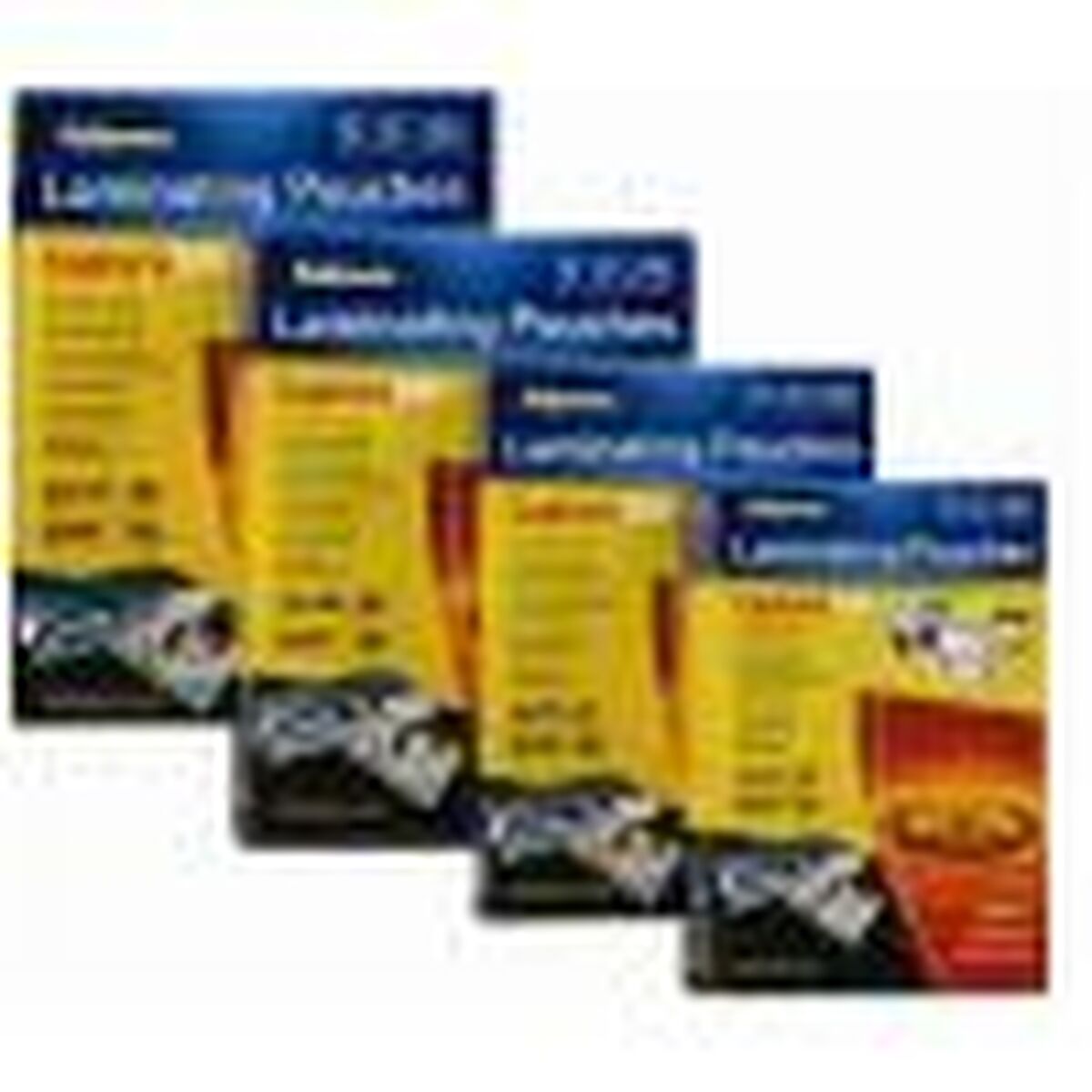 Ламинированные чехлы Fellowes 100 Предметы Прозрачный (100 штук)-4