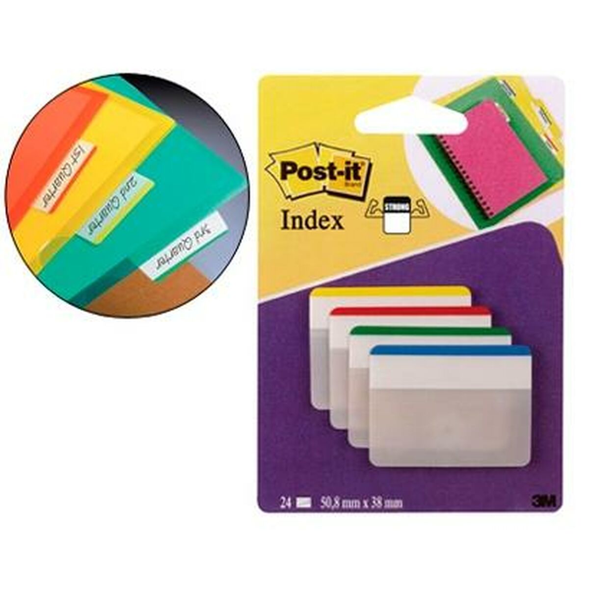 Разделители Post-it 70071425006 Жёлтый Стандарт-3