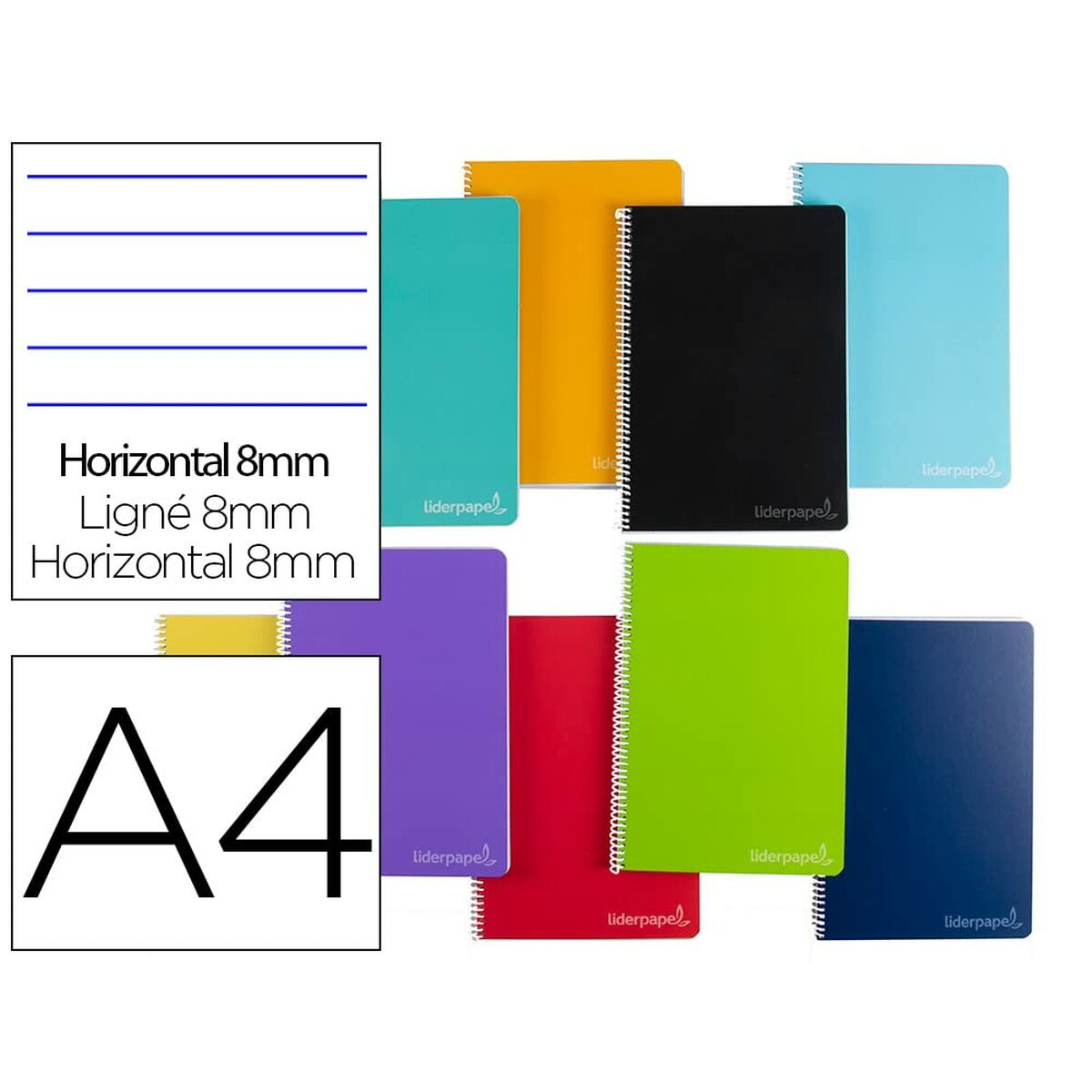 Ноутбук Liderpapel BA04 A4 140 Листья-2