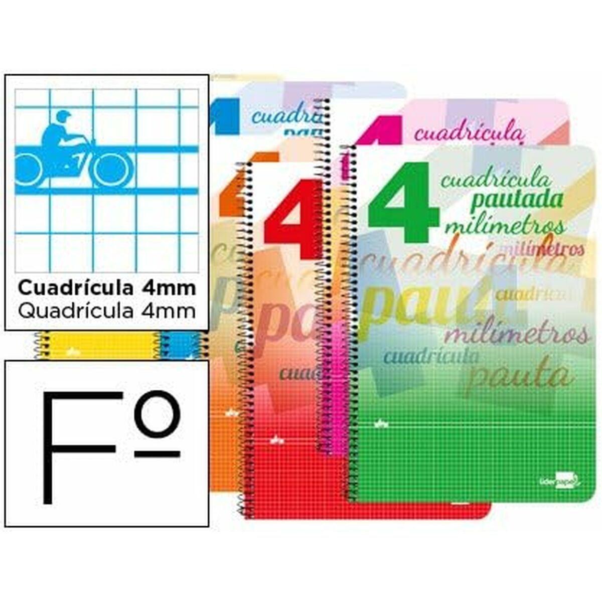 Ноутбук Liderpapel BF54 A4 80 Листья-2