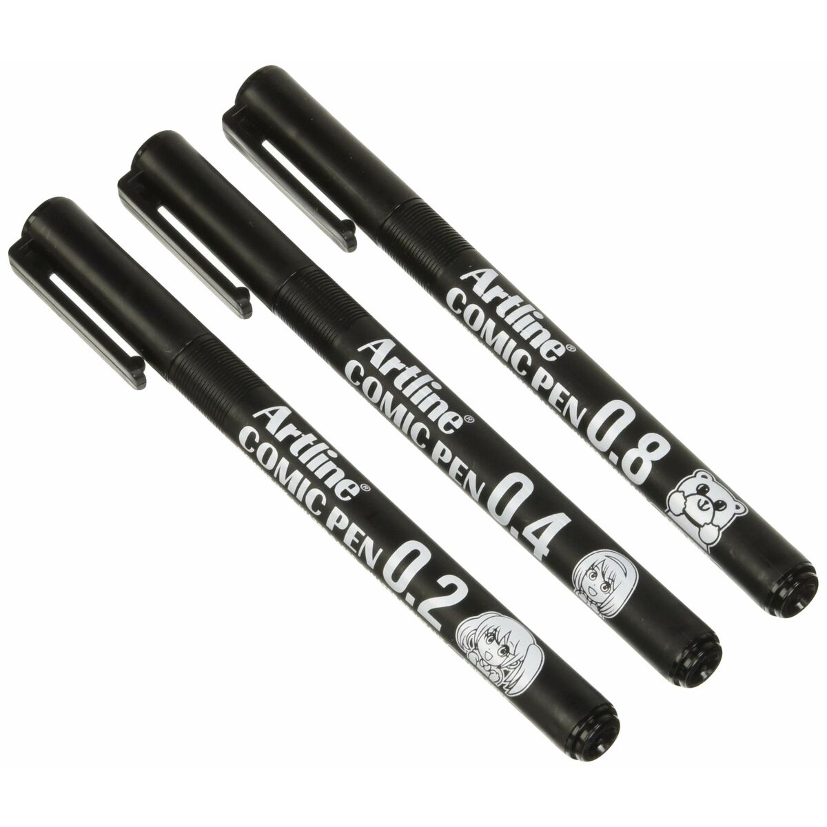 Постоянный маркер Artline EK-280/3W Чёрный 1 mm-2