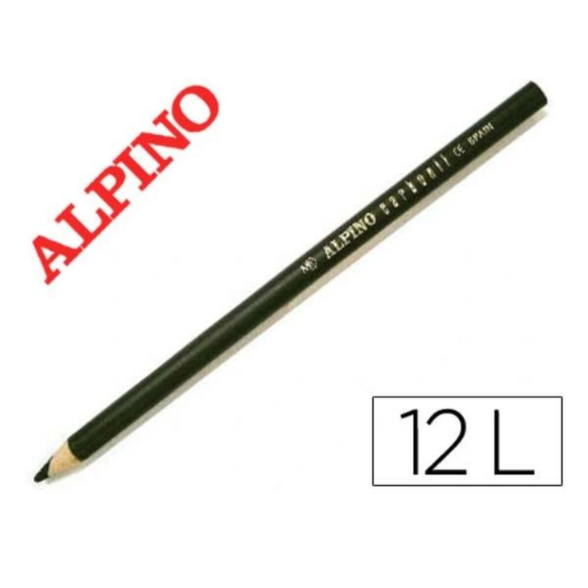 Угольные карандаши Alpino LE010012 Чёрный-2