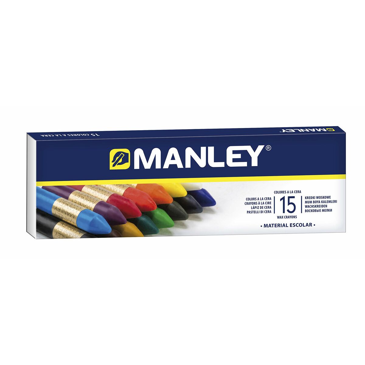 Цветные полужирные карандаши Manley MNC00055/115 Разноцветный-2