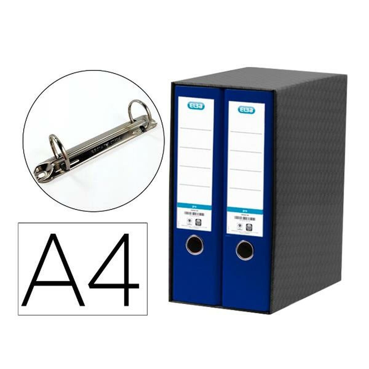 Папка-регистратор Elba 100580050 Синий A4 2 штук-2