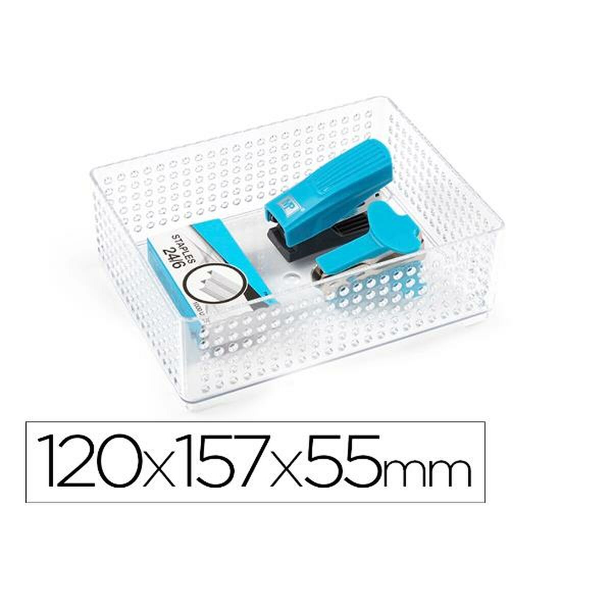 Стакан для карандашей Plastic Forte 12623 Пластик-2