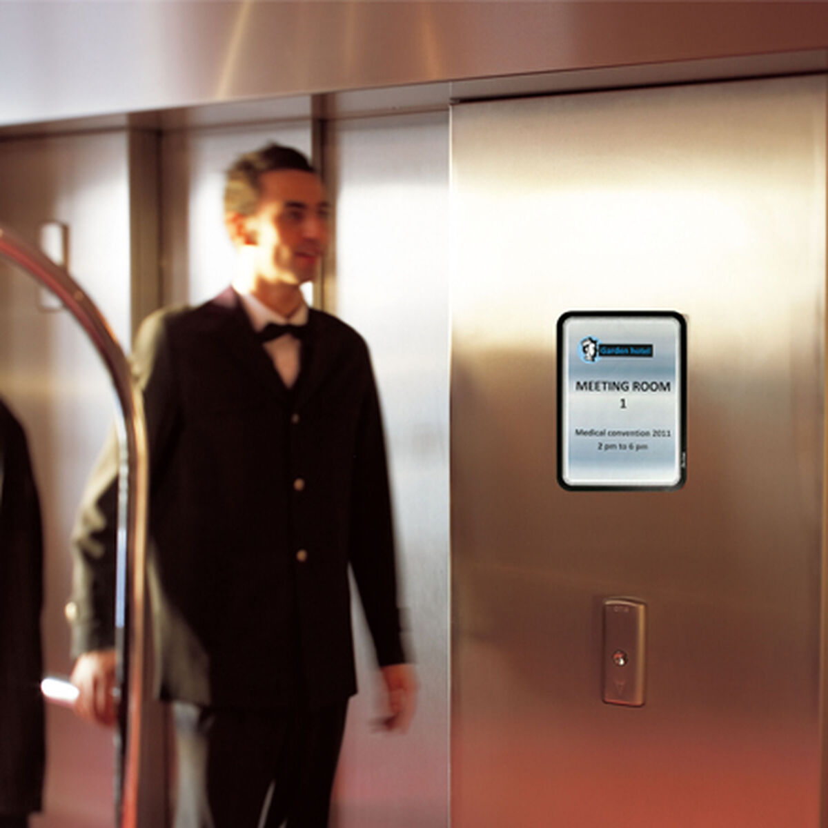 Информационная рамка Tarifold 194957 Чёрный Пластик A4 (2 штук)-4