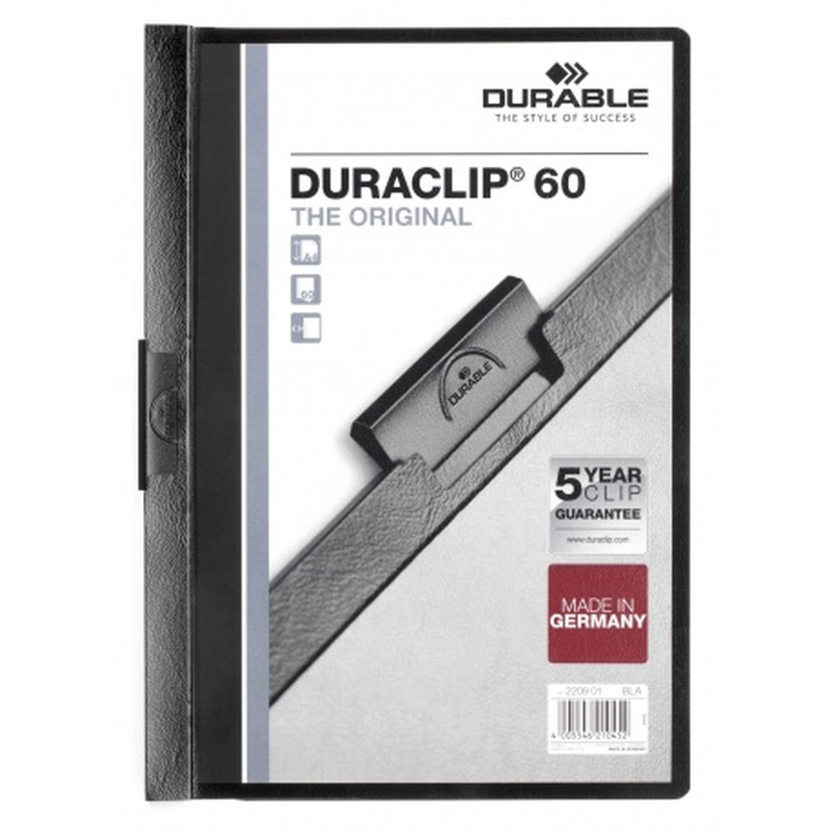 Папка-портфолио Durable 2209-01 Чёрный A4-2