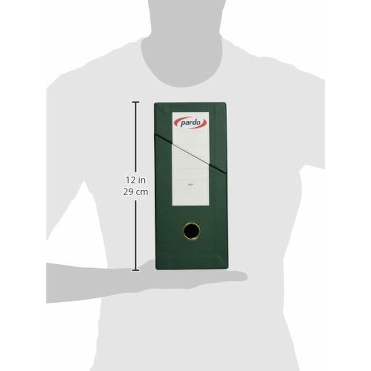 Файловый ящик Pardo 245704 Зеленый A4 (1 штук)-3