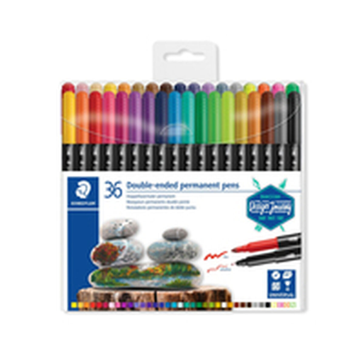 Набор маркеров Staedtler 3187 Разноцветный (36 Предметы)-5