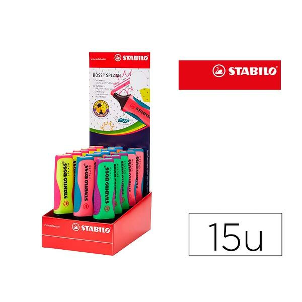 Маркер Stabilo 75/15-1 Разноцветный-2