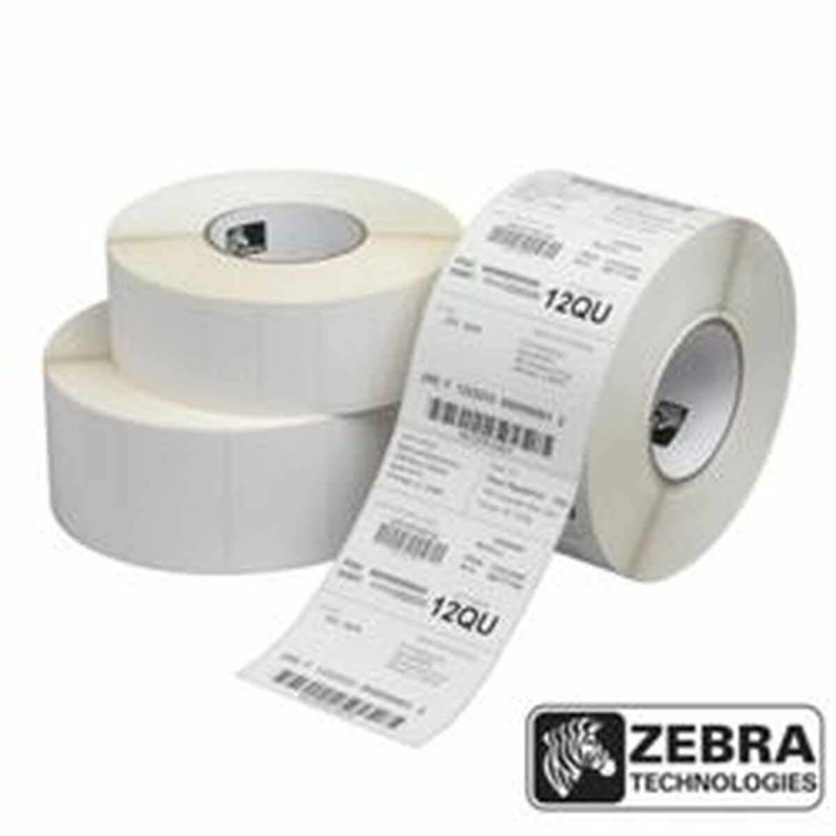 Рулон термобумаги Zebra 800262-125 Белый (12 штук)-2