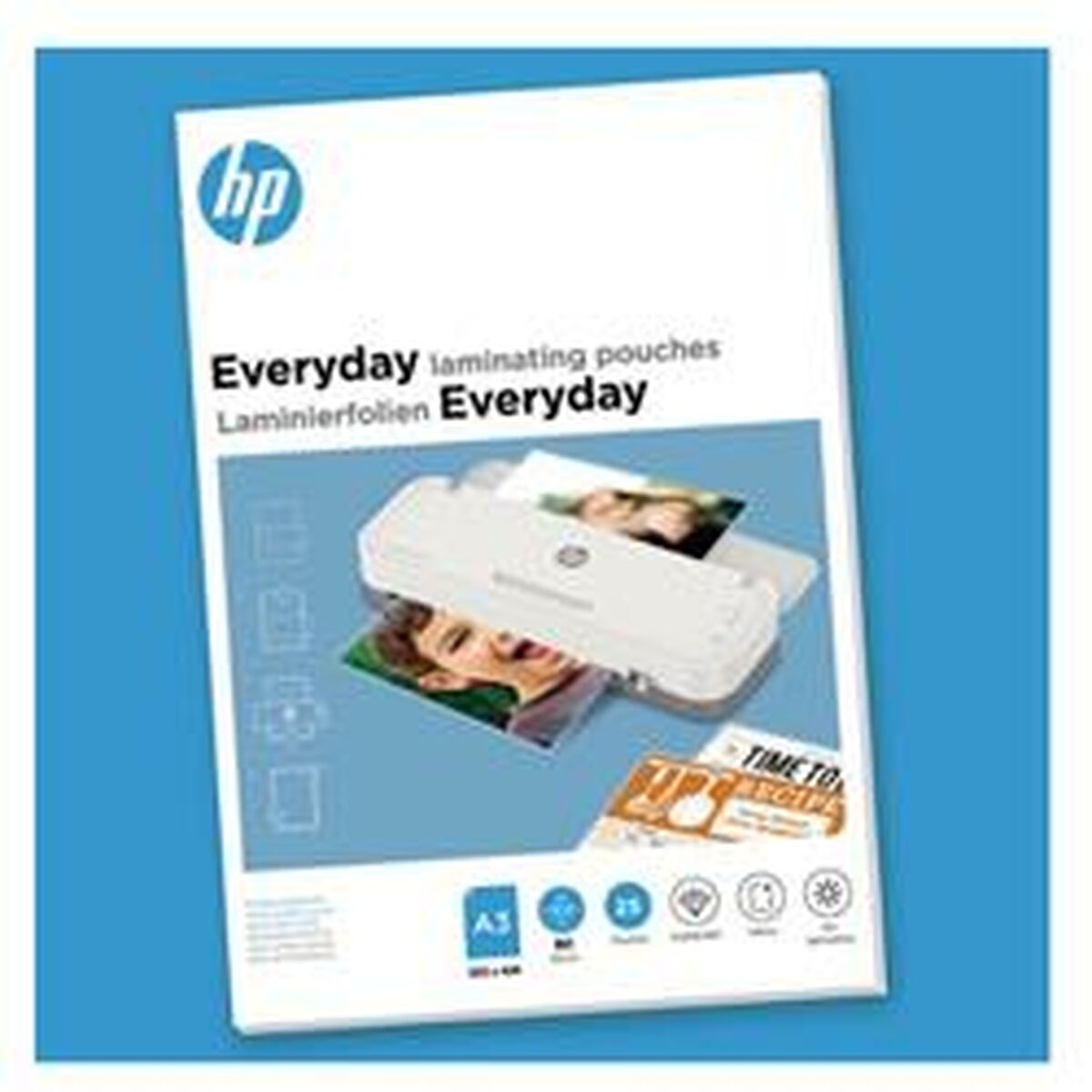 Ламинирование листов HP 9152 A3 (25 штук)-2